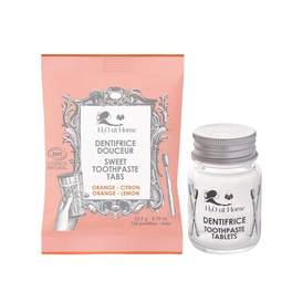 DENTIFRICE DOUCEUR : 1 RECHARGE + 1 FLACON EN VERRE