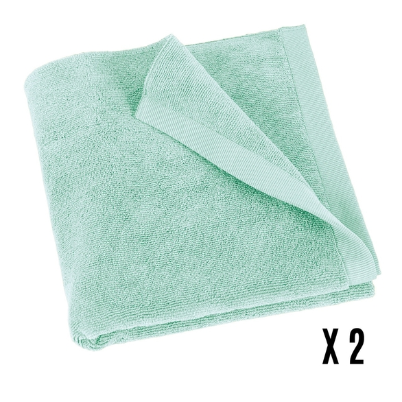 Image sur DRAP EPONGE OPALINE - LOT DE 2