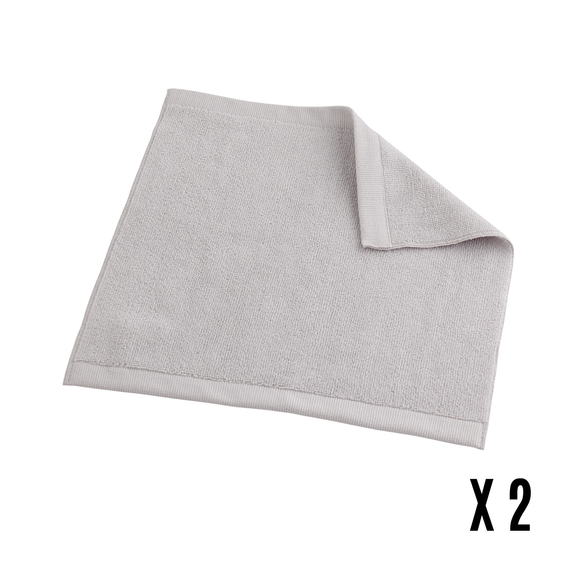 Image sur NORDIQUE EPONGE GRIS PERLE - LOT DE 2